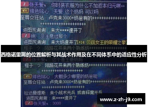 西格诺里踢的位置解析与其战术作用及在不同体系中的适应性分析 西格诺里踢的位置解析与其战术作用及在不同体系中的适应性分析